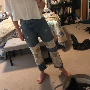 BDG PATCHWORK JEANS !!
